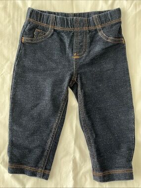 Carter's Dark Navy Stretch Denim-Look Jeans
